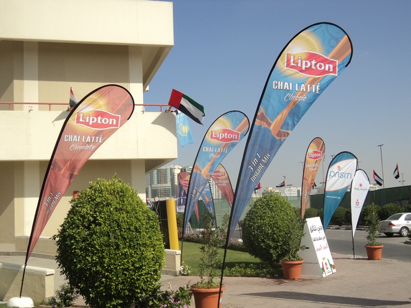 Lipton Chai Latte 3in1-Unilever Gulf FZE-Branding-Basketball-Al Ahli Club-Dubai-2012
