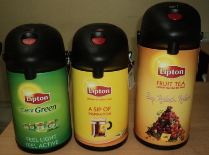 Lipton-Unilever Gulf FZE-Branded Thermos Flasks