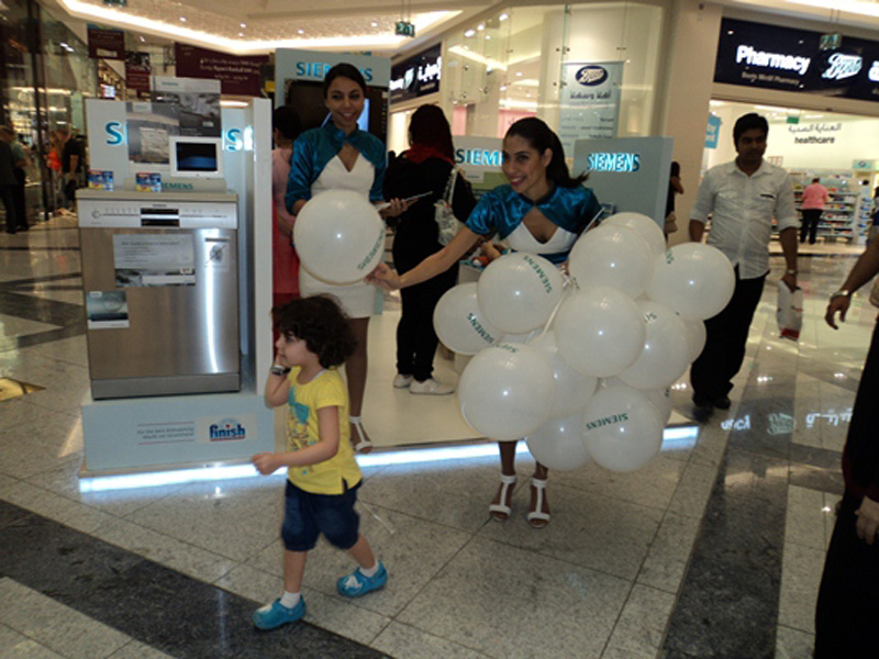 MCUBE Design Advertising LLC-Siemens-Latex Balloons