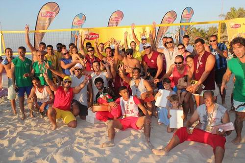 Lipton Chai Latte 3 in 1-Unilever Gulf FZE-Beach Volleyball Tournament @ Ajman Kempinsky Hotel