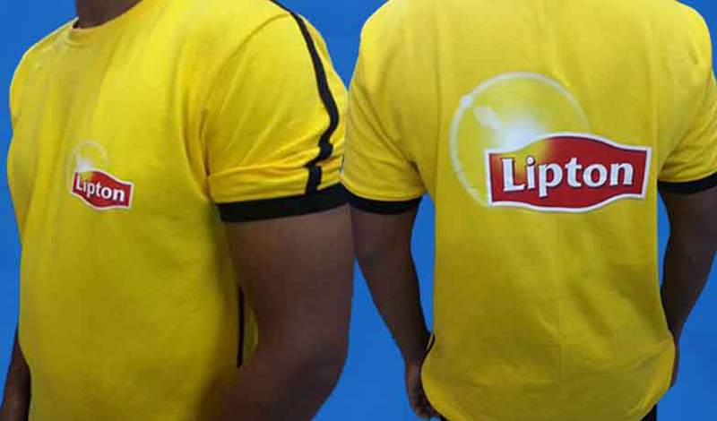 Unilever Gulf FZE – Lipton Yellow Label – Round Neck T-Shirts