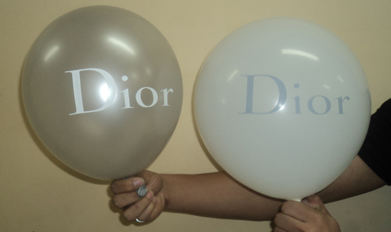 Christian Dior Couture – Latex Balloons – Dubai Mall