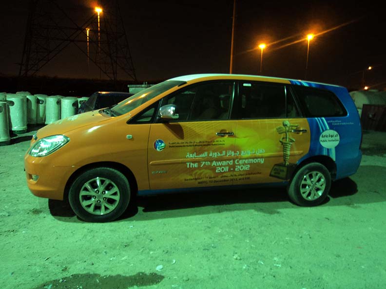 Tackone Interactive Advertising – Dubai – Vehicle Graphics